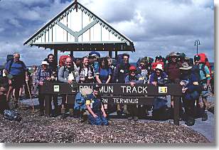 The 'Official Group' start at Albany - Sept 1988